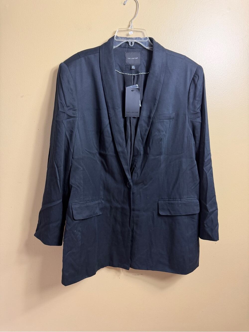 NWT The Limited Black Lyocell Blazer Size 20W Plus